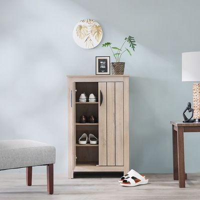 Buy Anton 2 Door Shoe Cabinet Sonoma Oak Online Danube Home UAE