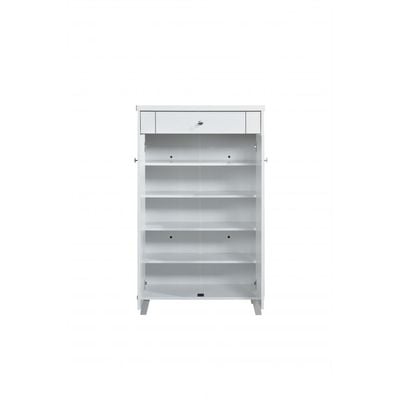 Pluto 2-Door Shoe Cabinet - Super White