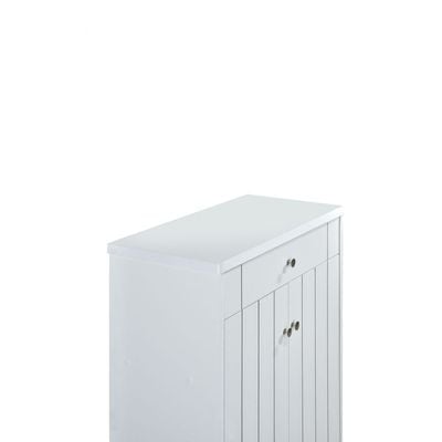 Pluto 2-Door Shoe Cabinet - Super White