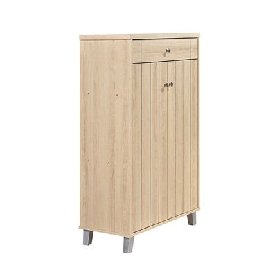 Pluto 2-Door Shoe Cabinet - Oslo Oak