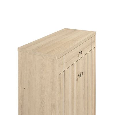 Pluto 2-Door Shoe Cabinet - Oslo Oak