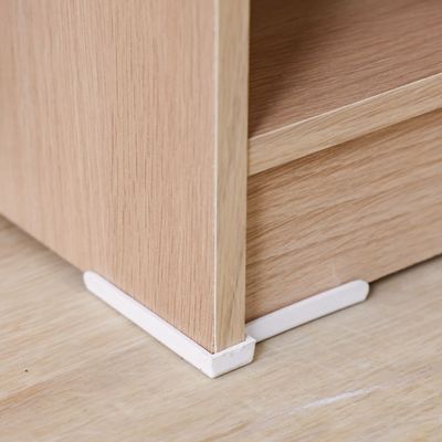 Barbados 15-Pair Shoe Cabinet with Open Shelves & Hooks - White / Oak - With 2-Year Warranty