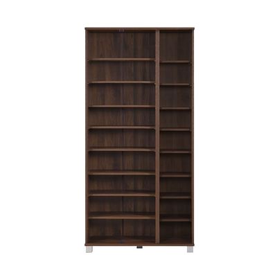Sandor 3 Door Tall Shoe Rack for 44 pairs - Columbia Oak