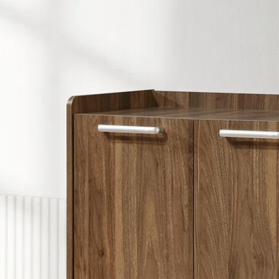 Supreme 3Door Shoe Rack 24 pairs-Light Walnut