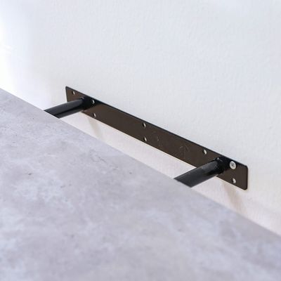 Allano 61X24X4.3 Floating Shelf - Cement Marble