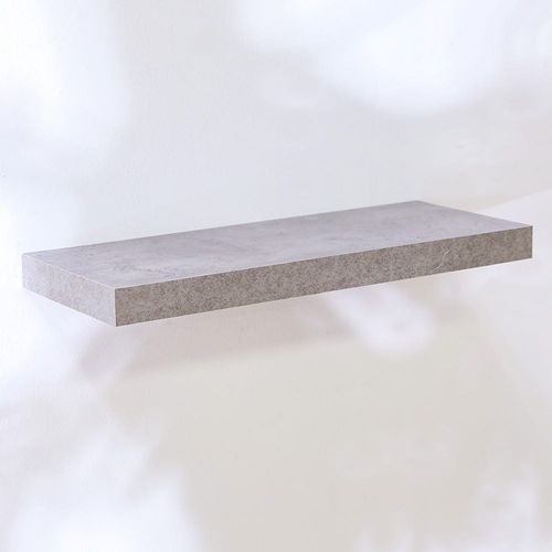 Allano 61X24X4.3 Floating Shelf - Cement Marble