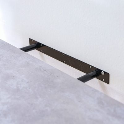 Allano 100X24X4.3 Floating Shelf - Cement Marble