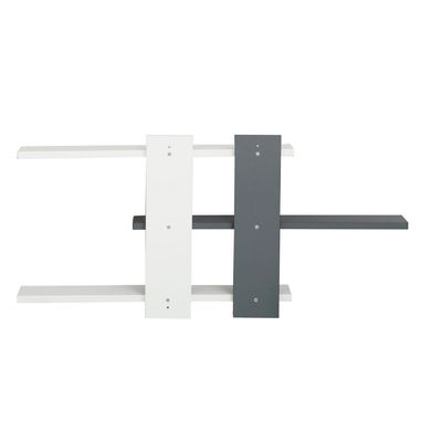 Colees 3 Tier  Wall Shelf 85Lx11.5Wx40H Cm - White