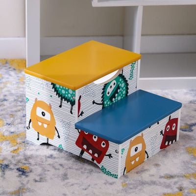 Plastic step stool with storage sale