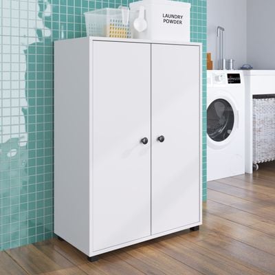 Grovil Laundry Cabinet - White