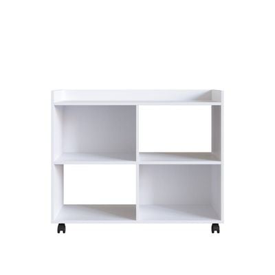 Lairon 2-Door Cabinet - White - With 2-Year Warranty