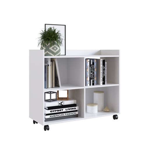 Lairon 2-Door Cabinet - White - With 2-Year Warranty