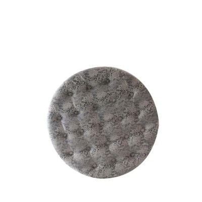 Laxa Snake Button Pouf - Snake Print/Golden - With 2-Year Warranty 