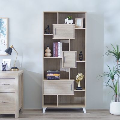Verano Bookshelf - White Oak