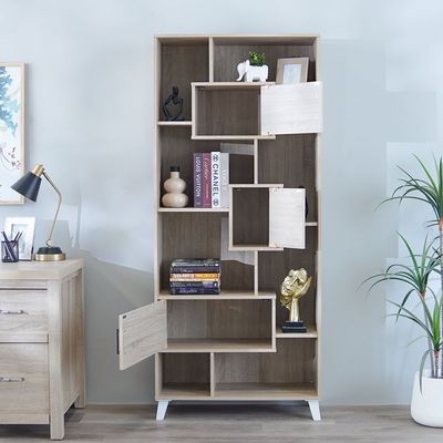 Verano Bookshelf - White Oak