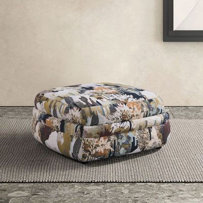 Prima Fabric Stool - Pattern - With 5-Year Warranty