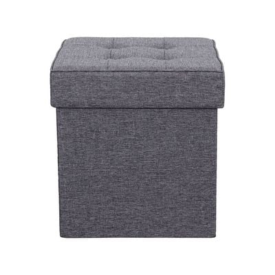 Eternal Folding Storage Ottoman - Grey 