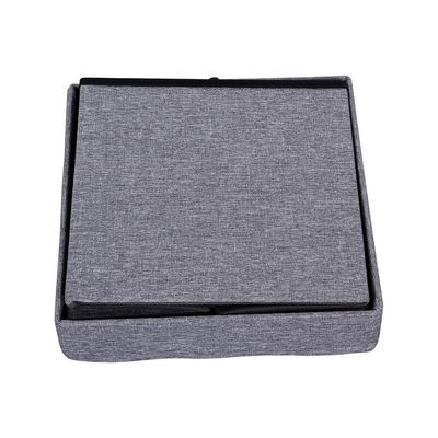 Eternal Folding Storage Ottoman - Grey 