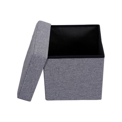 Eternal Folding Storage Ottoman - Grey 