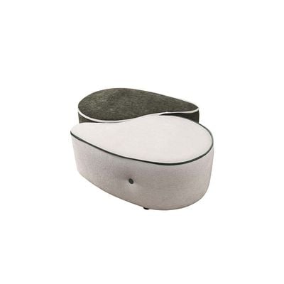 Tensor Fabric Stool -  White