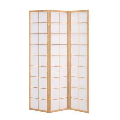 Tomen 3 Panel Divider - Natural / White