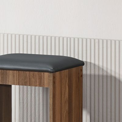 Supreme Stool for Dresser-Light Walnut