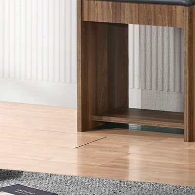 Supreme Stool for Dresser-Light Walnut