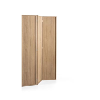 Weddel 3 Panel Divider - Oak 