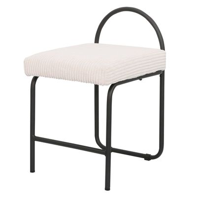 Hanner Stool - Beige/Black