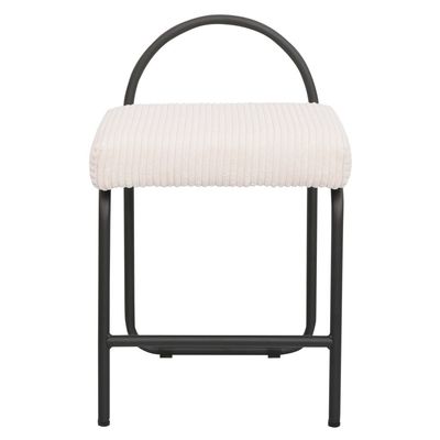 Hanner Stool - Beige/Black