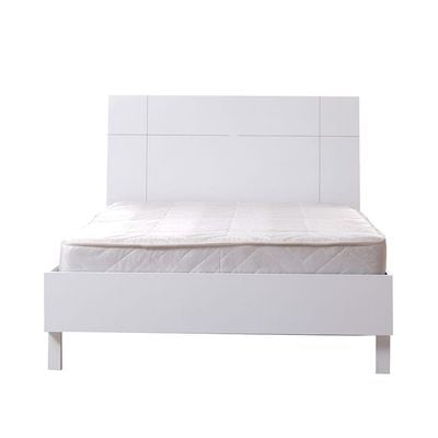 سرير فردي من بروكلين 120x200 سم - أبيض