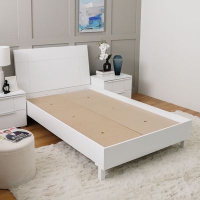 Brooklyn 120X200 Single Bed - White