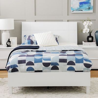 Brooklyn 120X200 Single Bed - White