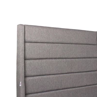 Georgia 120X200 Queen Bed - Dark Grey Linen