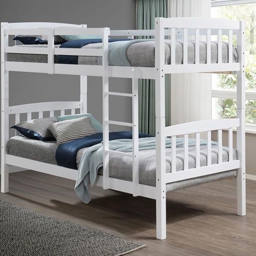 Henry Double Decker Bed - White