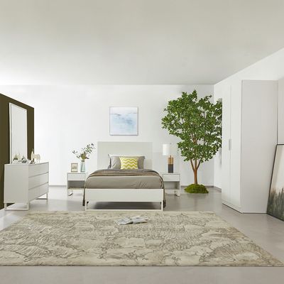 Kensley 120X200 Single Bedroom Set - White