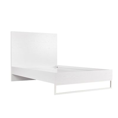 Kensley 120x200 Single Bed - White - With 2-Year Warranty