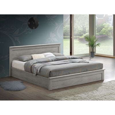 Raymond 120x200 Single Bed - Grey Oak - With 2-Year Warranty