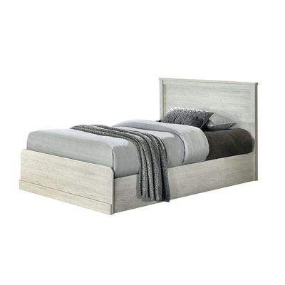Zirco Single Bedroom Set- White Oak - With 2-Year Warranty