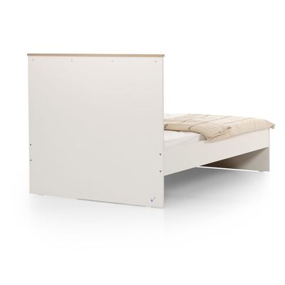 Oscar 120 x 200 Kids Single Bed - Beige Moonstone - With 5-Year Warranty