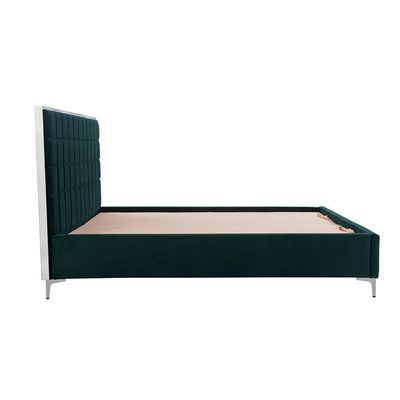 Shanghai 180x200 King Bed - Bottle Green - With 2-Year Warranty