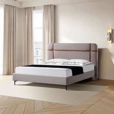 Placido 120x200 Single Bed - Brown - With 2-Year Warranty