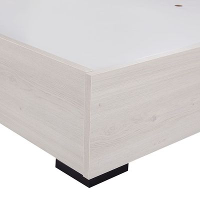 Pletora 120 X 200 Single Bedroom Set w/  LED Lights - Grey oak