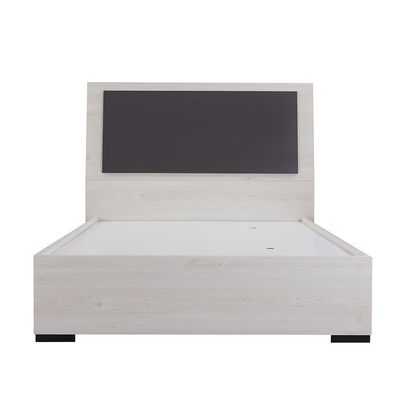 Pletora 120x200 Single Bed with LED Lights - Grey Oak - With 2-Year Warranty