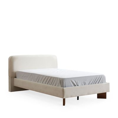 Ren 120X200 Single Fabric Bed - Beige