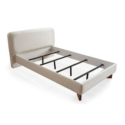 Ren 120X200 Single Fabric Bed - Beige