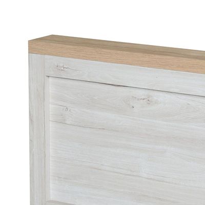 Cambridge 90X200 Bedroom Set-Oak & White Oak