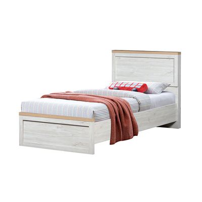 Cambridge 90X200 Bedroom Set-Oak & White Oak