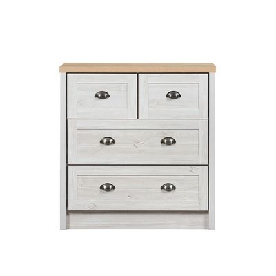 Cambridge 90X200 Bedroom Set-Oak & White Oak