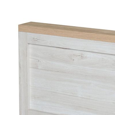 Cambridge 120X200 Bedroom Set-Oak & White Oak